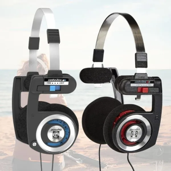 KOSS オープンタイプヘッドフォン KOSS PORTA PRO Red Hot 北欧限定カラー【並行輸入品】