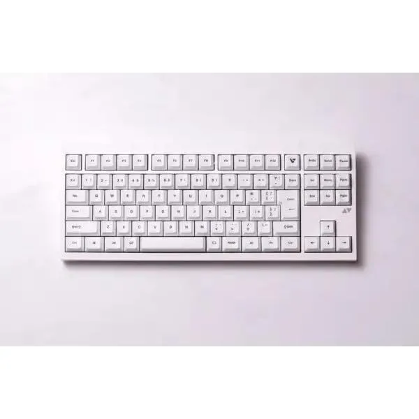 VARO 日本語配列メカニカルキーボード VM87-J-HV WH ホワイト 有線 USB無線 Bluetooth対応 日本語配列 VERY PERI LINEARスイッチ搭載