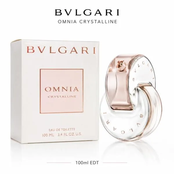【並行輸入品】BVLGARI ブルガリ オムニアクリスタリン オードトワレ 100ml 【送料無料】香水 フレグランス レディース