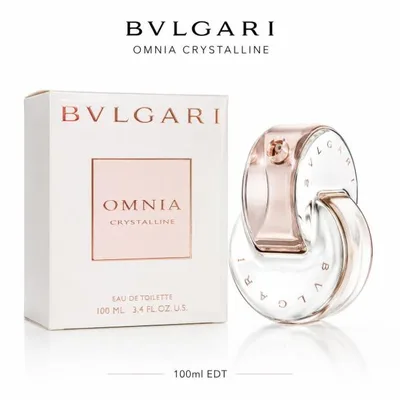 【並行輸入品】BVLGARI ブルガリ オムニアクリスタリン オードトワレ 100ml 【送料無料】香水 フレグランス レディース