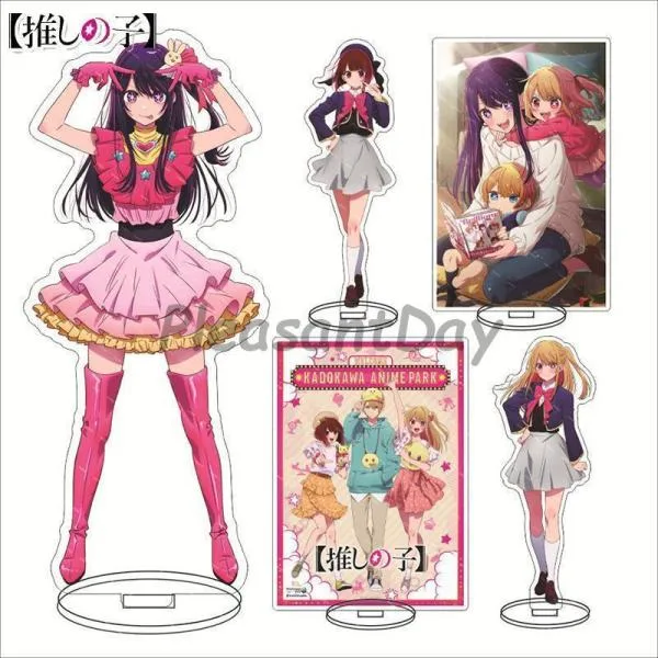 推しの子 アクリルスタンドフィギュア 星野アイ ルビー アクア 有馬かな 黒川あかね MEMちょ ホログラムBIGスタンド アイ アニメ グッズ アクキー 推し