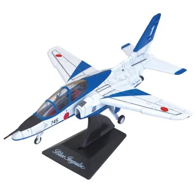 塗装済み完成モデル 航空自衛隊 T-4 ブルーインパルス 専用スタンド付 GAD010 空自 Blue Impulse 自衛隊グッズ おもちゃ・模型・プラモデル