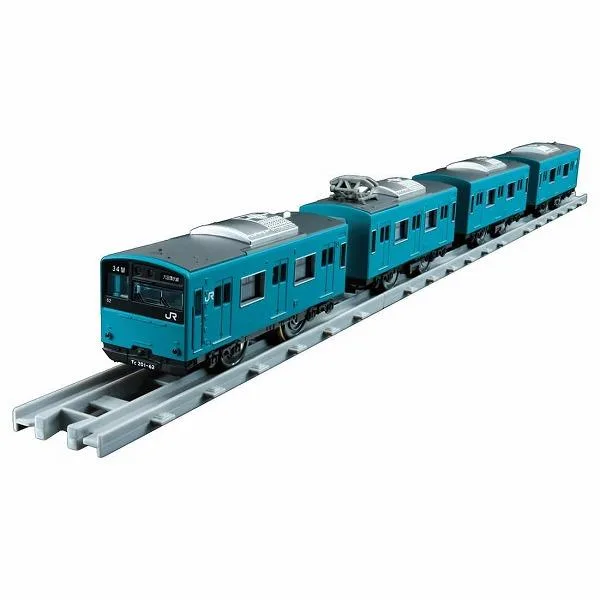 プラレール リアルクラス 201系通勤電車 JR西日本・スカイブルー タカラトミー おもちゃ ギフト プレゼント
