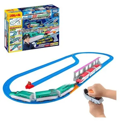 プラレール キミが運転!連結!グリップマスコン E5系新幹線&E6系新幹線セット タカラトミー おもちゃ ギフト プレゼント 電車 列車