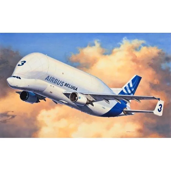 ドイツレベル 1/144 エアバス A300-600ST "ベルーガ" スケールモデル 03817