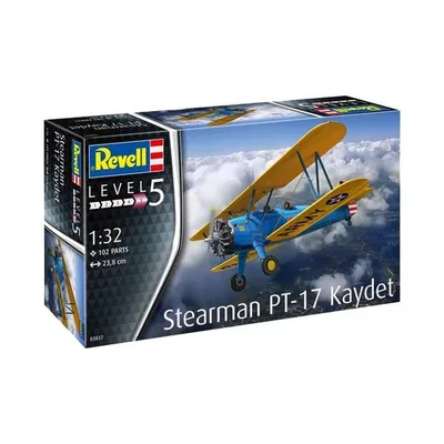 ドイツレベル 1/32 ステアマン PT-17ケイデット スケールモデル 03837