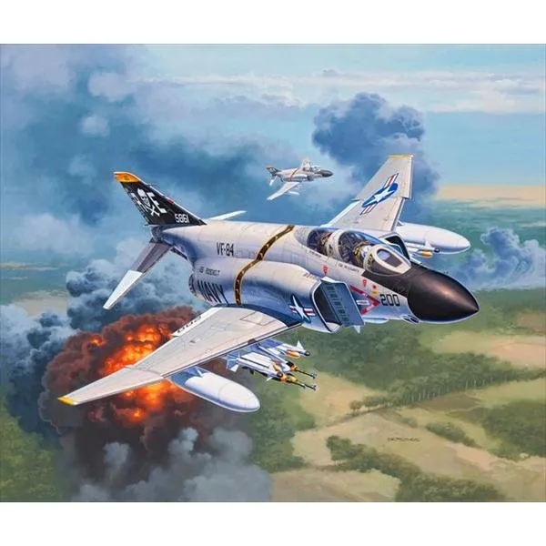 レベル 1/72 F-4J ファントム US ネイビー スケールモデル 03941