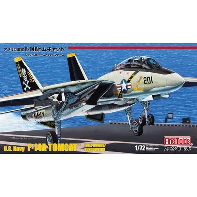 ファインモールド 1/72 アメリカ海軍 F-14A トムキャット(TM) スケールモデル FF10