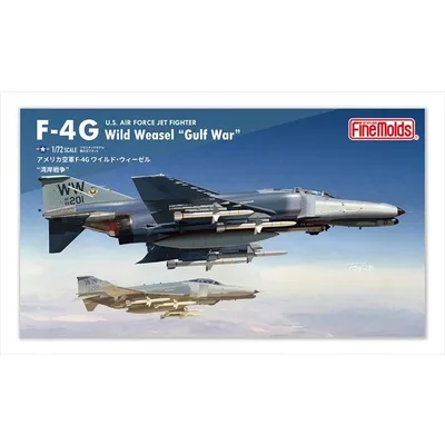 ファインモールド 1/72 FF12 アメリカ空軍 F-4Gワイルド・ウィ-ゼル 湾岸戦争 スケールモデル FF12