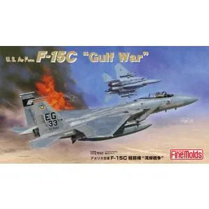 ファインモールド 1/72 アメリカ空軍 F-15C 戦闘機 “湾岸戦争” スケールモデル FX14