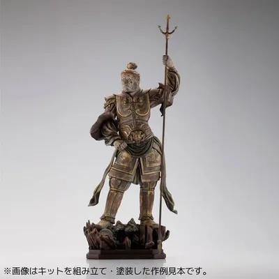 海洋堂 ARTPLA 四天王像 持国天 スケールモデル 4537807190130