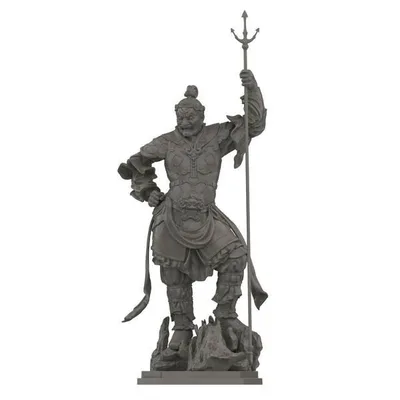 海洋堂 ARTPLA 四天王像 広目天 スケールモデル 4537807190192