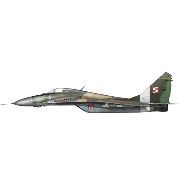 IBG 1/72 ポーランド空軍・ミコヤンMiG-29ファルクラム戦闘機・初期仕様 スケールモデル PB72903