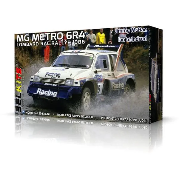 ベルキット 1/24 MG メトロ 6R4 1986 RAC ラリー スケールモデル BEL016