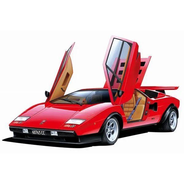アオシマ 1/24 ザ☆スーパーカー No.16 '75 ウルフ・カウンタック Ver.1 スケールモデル 4905083063361