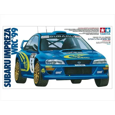 タミヤ 1/24 インプレッサWRC '99 スケールモデル 24218
