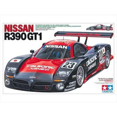 タミヤ 1/24 ニッサン R390 GT1 スケールモデル 24192