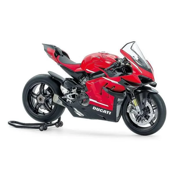 タミヤ 1/12 オートバイシリーズ No.143 ドゥカティ スーパーレッジェーラV4 with RACING KIT スケールモデル 14143