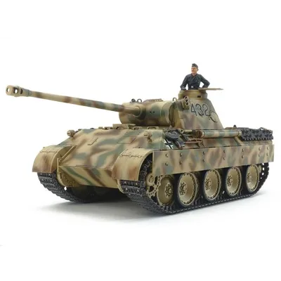 タミヤ 1/48 ドイツ戦車 パンサーD型 スケールプラモデル 32597