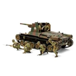 プラモデル TAMIYA タミヤ 1/35 日本陸軍 一式砲戦車(人形6体付)