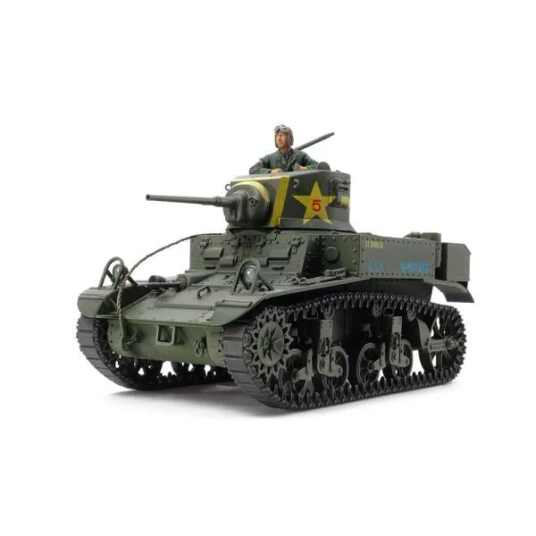 タミヤ 1/35 アメリカ軽戦車 M3スチュアート 後期型 スケールプラモデル 35360