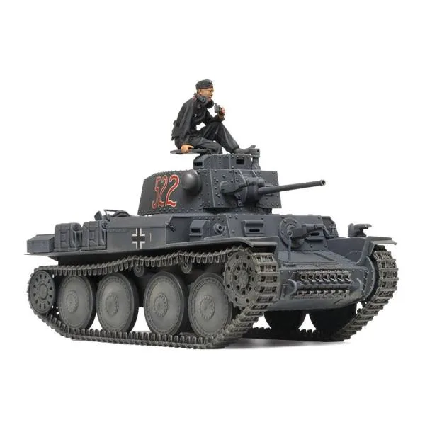 タミヤ 1/35 ドイツ軽戦車 38 (t) E/F型 スケールモデル 35369
