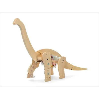 タミヤ 楽しい工作シリーズ 歩くブラキオサウルス工作セット スケールモデル 70266