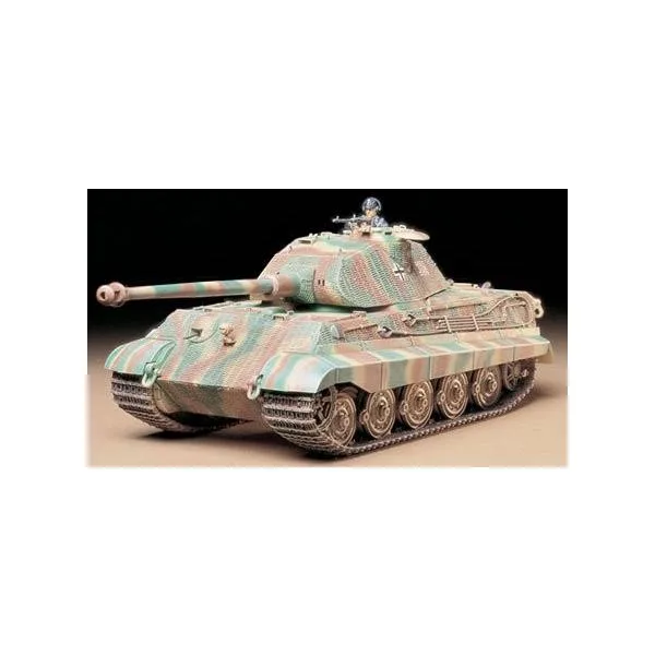 タミヤ 1/35 ドイツ・キングタイガー(ポルシェ砲塔) スケールモデル 35169