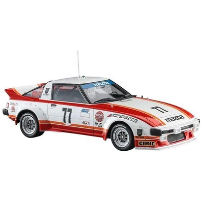 ハセガワ 1/24 マツダ サバンナRX-7(SA22C)“1979 デイトナ CAR No.77” スケールモデル 20587