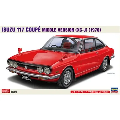 ハセガワ 1/24 いすゞ 117クーペ 中期型(XC-J)(1976) スケールモデル 20836