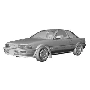 ハセガワ 1/24 トヨタ カローラ レビン AE92 GT APEX 前期型 スケールモデル HC36