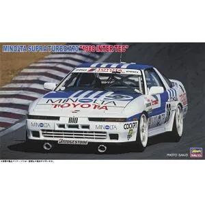 ハセガワ 1/24 ミノルタ スープラ ターボA70"1988 インターTEC" スケールモデル HC42