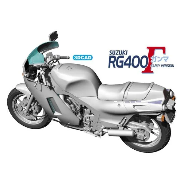 ハセガワ 1/12 スズキ RG400γ 前期型 スケールモデル BK9