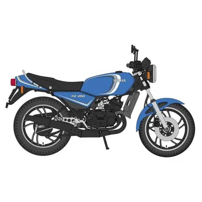 ハセガワ 1/12 ヤマハ RZ250 (4L3) “Y.A.C. リミテッド” (1982) スケールモデル 21774