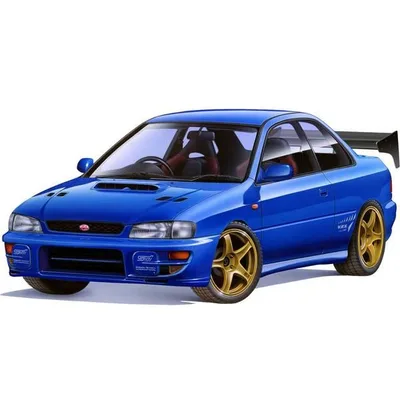 フジミ 1/24 インチアップシリーズ No.327 スバル インプレッサSti バージョンVI(GT・Wウィング付き) スケールモデル ID-327