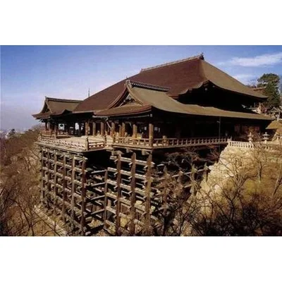 フジミ 1/400 清水寺 スケールモデル 11