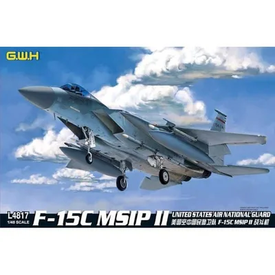 グレートウォールホビー 1/48 1/48 アメリカ空軍 F-15C MSIP II スケールモデル L4817