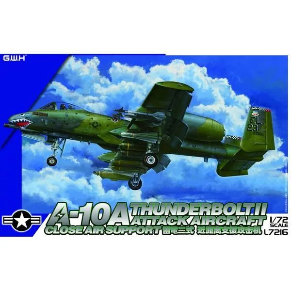 グレートウォールホビー 1/72 アメリカ空軍 A-10A攻撃機 スケールモデル L7216