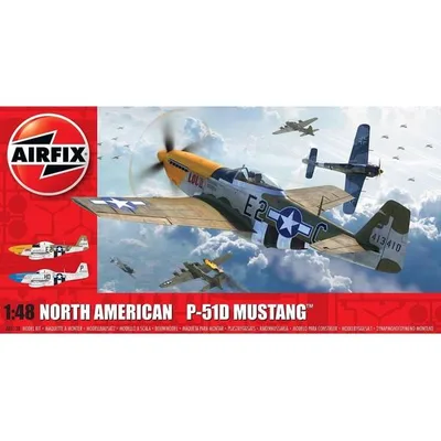 エアフィックス 1/48 ノースアメリカン P-51D ムスタング スケールモデル X5138