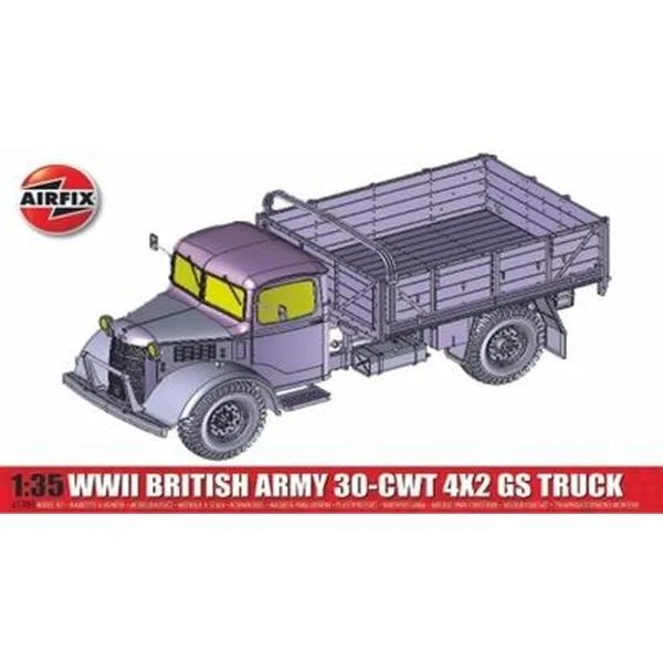 エアフィックス 1/35 WWII イギリス陸軍 30-cwt 4X2トラック スケールモデル X1380