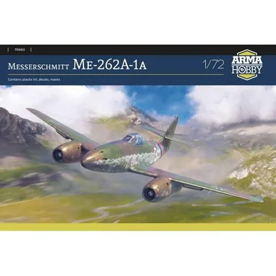 アルマホビー 1/72 メッサーシュミット Me262A-1a スケールモデル ADL70083