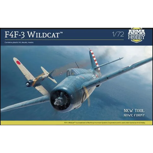 アルマホビー 1/72 F4F-3 ワイルドキャット スケールモデル ADL70090
