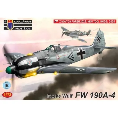 1/72 フォッケウルフ Fw190A-4 スケールモデル KPM0492