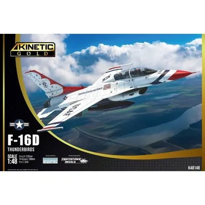キネティック 1/48 F-16D サンダーバーズ スケールモデル KNE48148