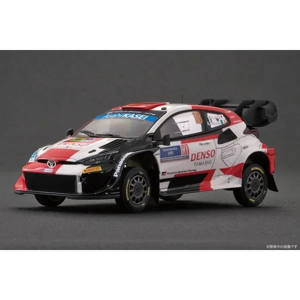 ベルキット 1/24 トヨタ GR ヤリス ラリー1 ハイブリッド WRC 2023 ラリー・メキシコ ウィナー 日本語対訳補足説明書付属 スケールモデル BEL026
