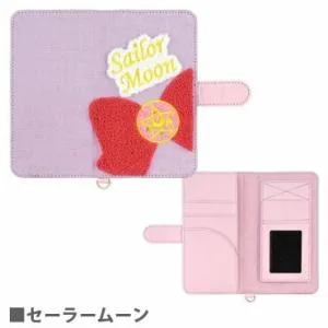グルマンディーズ 美少女戦士セーラームーン 汎用手帳型スマートフォンカバー(M+) SLM-80A / セーラームーン
