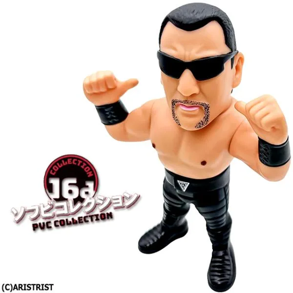 16dソフビコレクション 蝶野正洋 爆買 プロレスフィギュア 黒のカリスマ 黒の総帥 ガッテム 闘魂三銃士 ヒールターン nWo TEAM2000 新日本プロレス