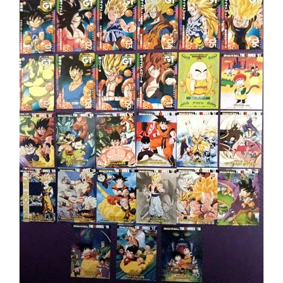 ドラゴンボール DVD 購入特典 ポイントナンバーカード 27枚セット ※コンプではなく、画像のカード内容になります。DVD封入の際の、凹み・折れなどがあります。