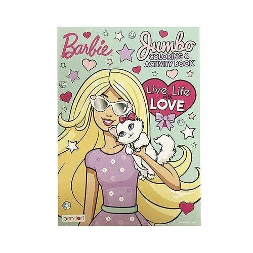 バービー ぬりえ カラーリングブック 14088 輸入品 インポート ぬり絵 英語 Barbie 女の子 景品 プレゼント