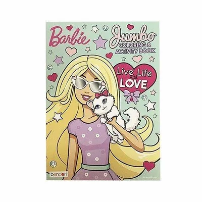 バービー ぬりえ カラーリングブック 14088 輸入品 インポート ぬり絵 英語 Barbie 女の子 景品 プレゼント